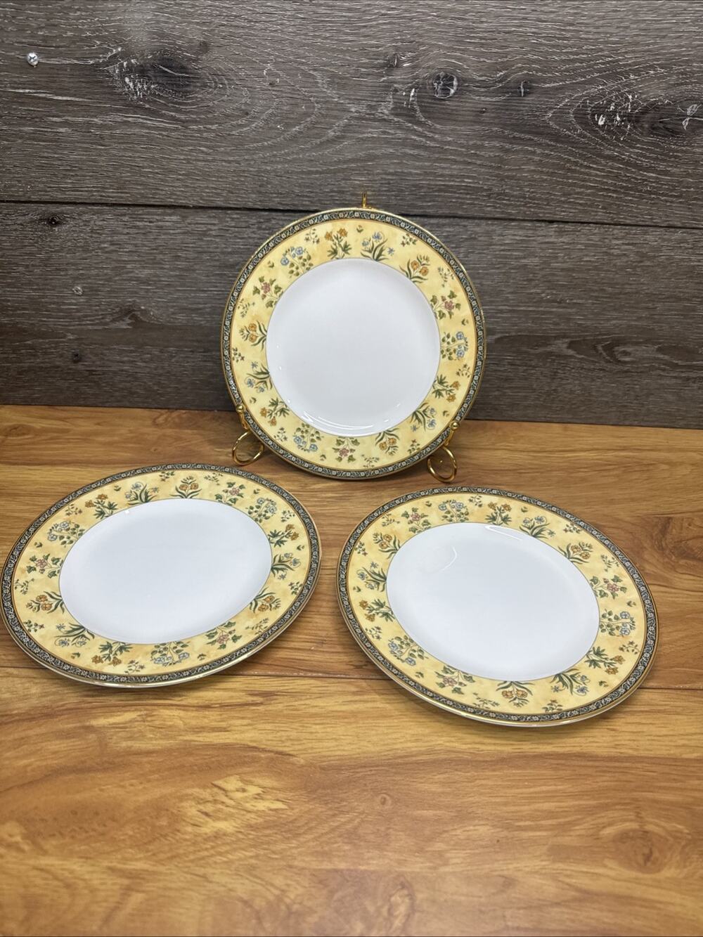 Wedgwood India Salad Plates 8 1/8" ENGLAND - Set of 3